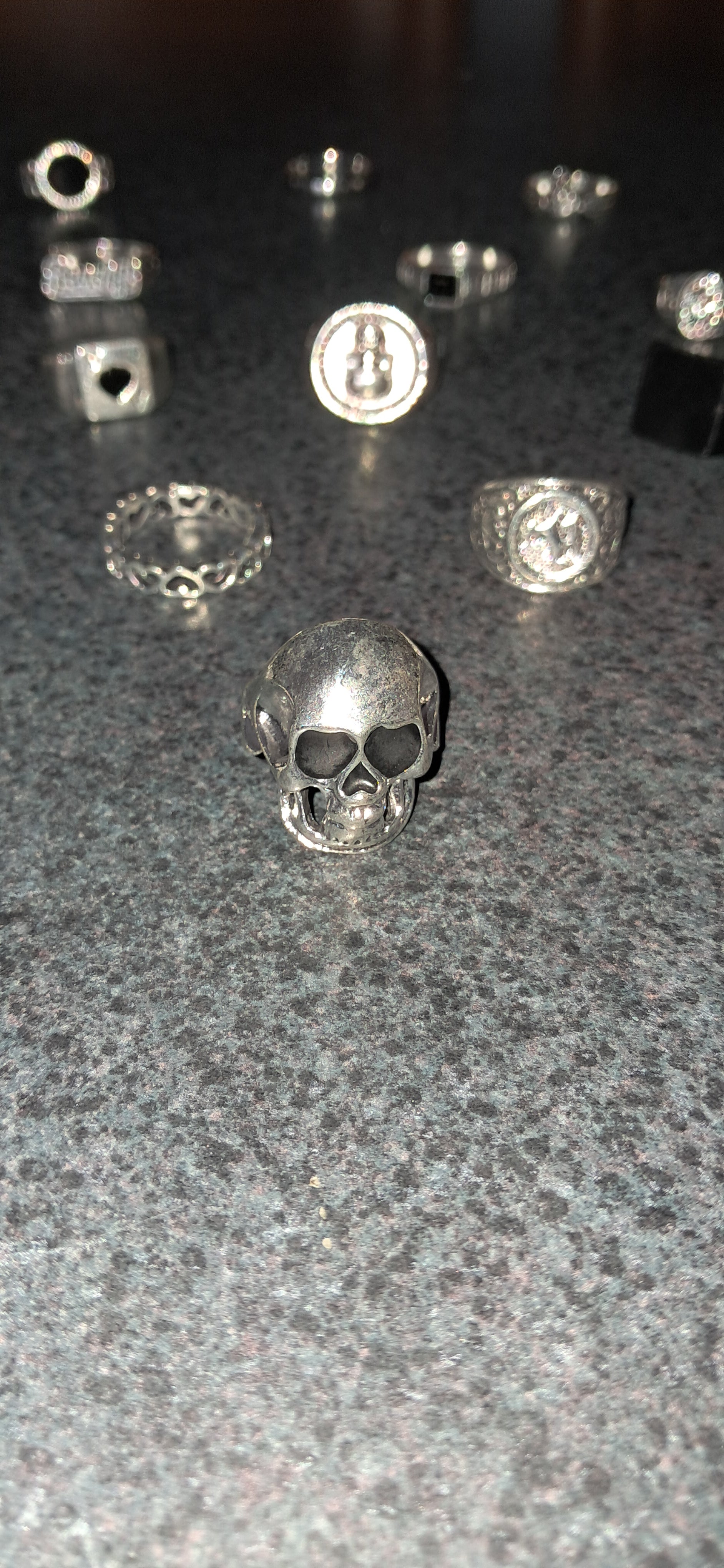 Unique Sterling Silver Look Rings - Perfect for the Bold Look! 🔥