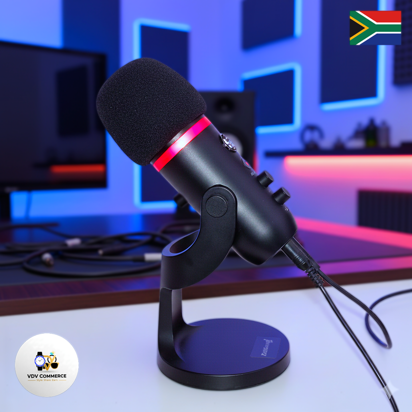 Professional USB Mic for Streaming, Recording & Podcasting - ZealSound K66