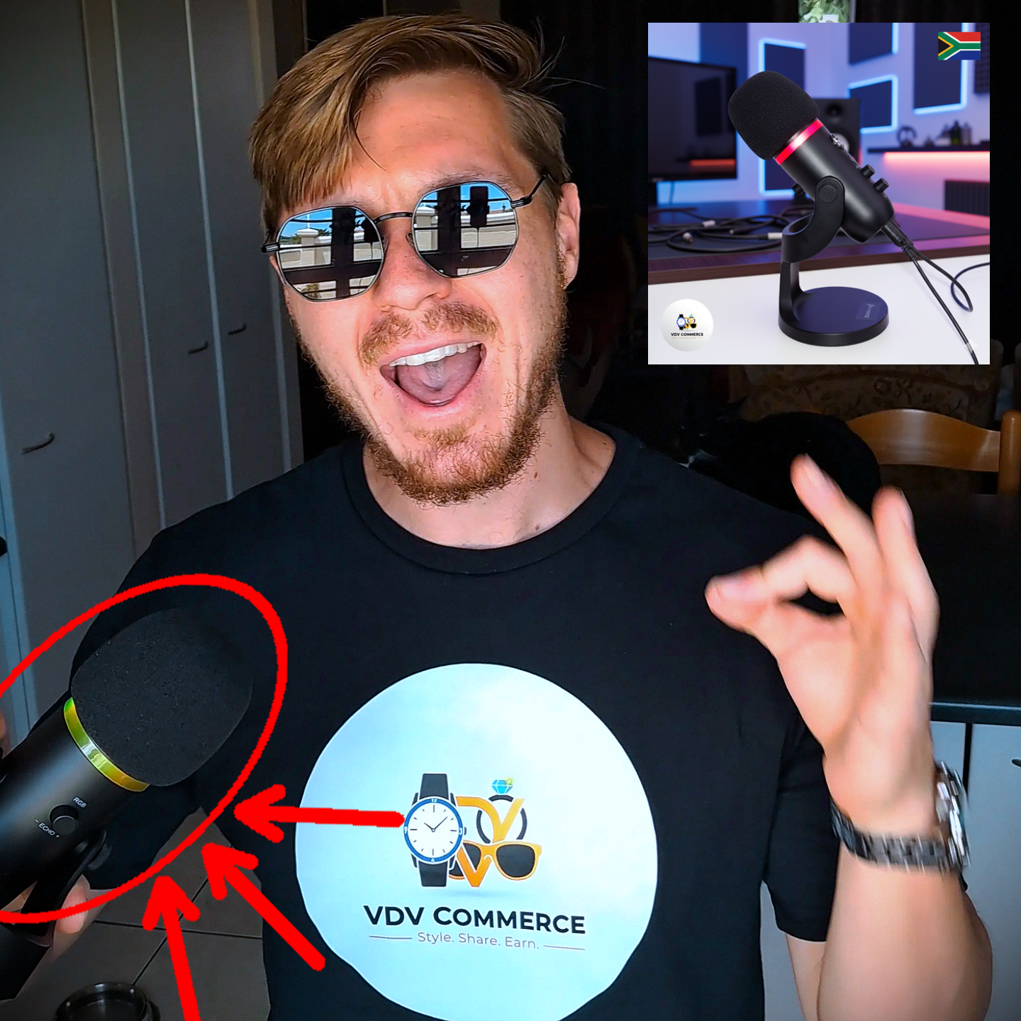 Professional USB Mic for Streaming, Recording & Podcasting - ZealSound K66