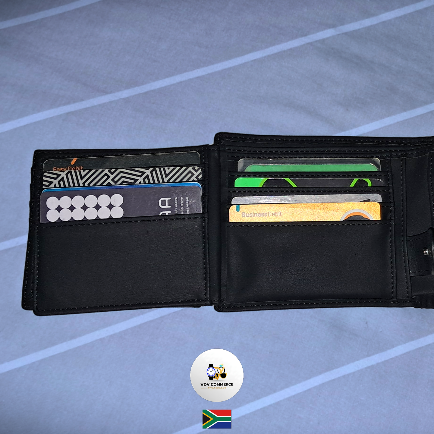 RFID Blocking Slim Wallet | Multi-Functional Bifold with 15 Card Slots