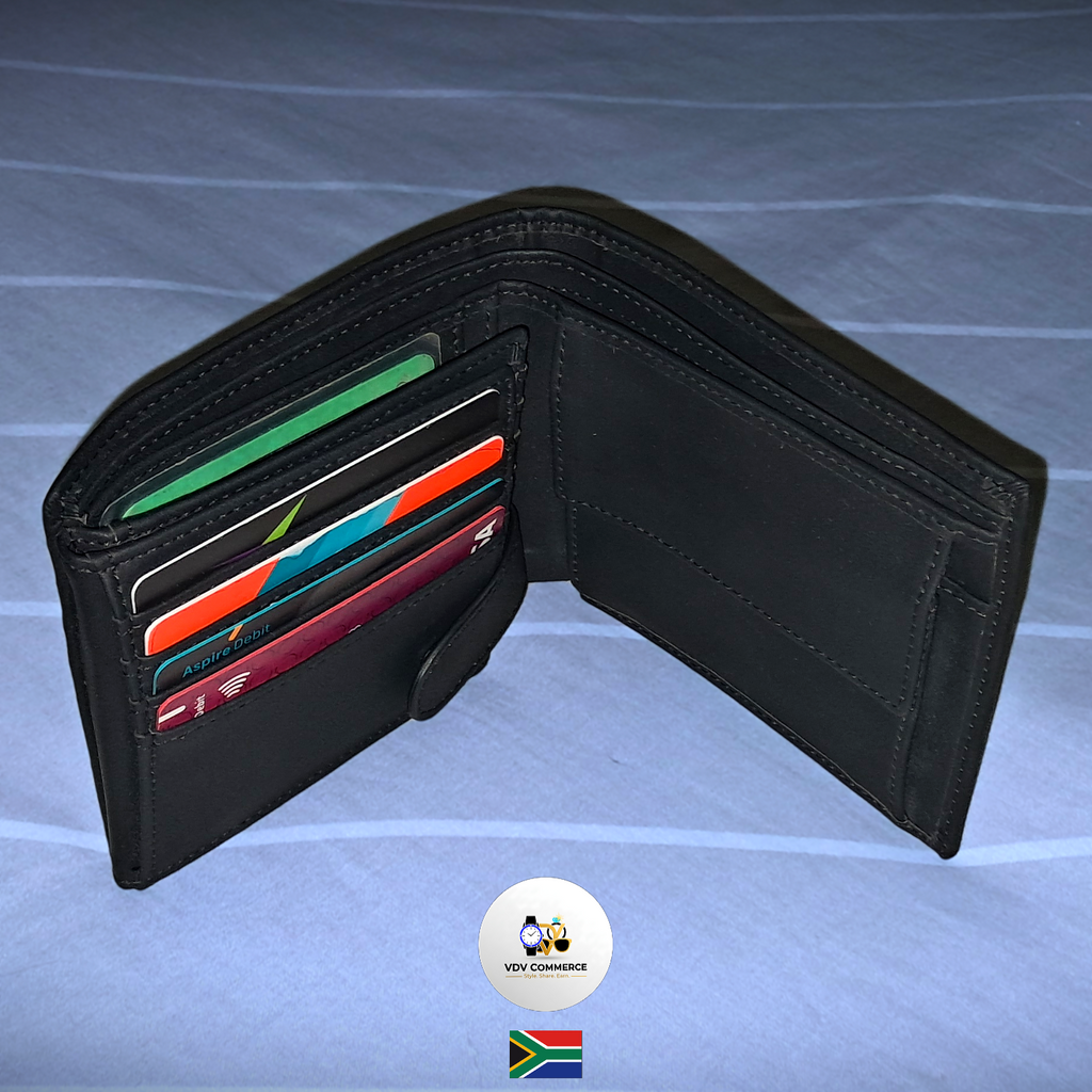 RFID Blocking Slim Wallet | Multi-Functional Bifold with 15 Card Slots