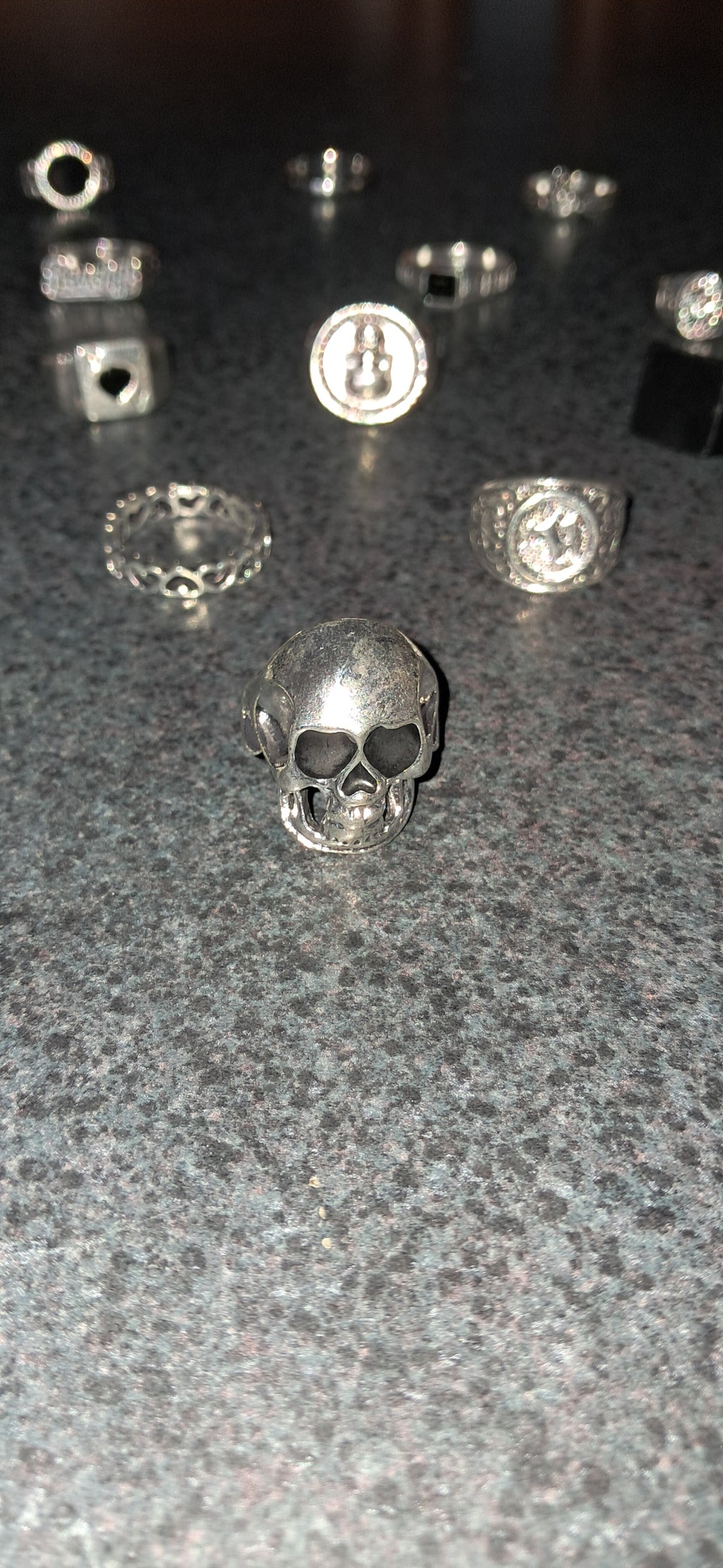 Unique Sterling Silver Look Rings - Perfect for the Bold Look! 🔥