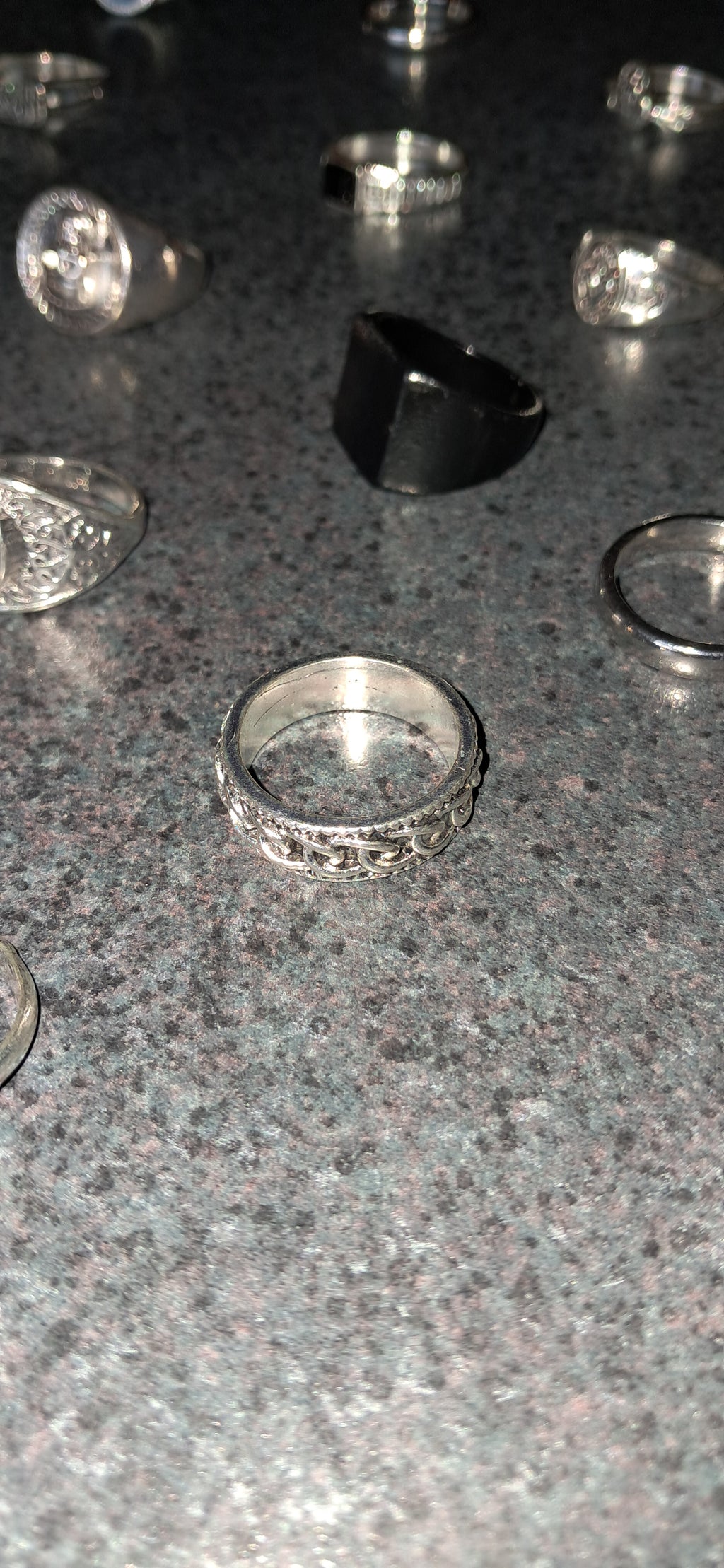 Unique Sterling Silver Look Rings - Perfect for the Bold Look! 🔥