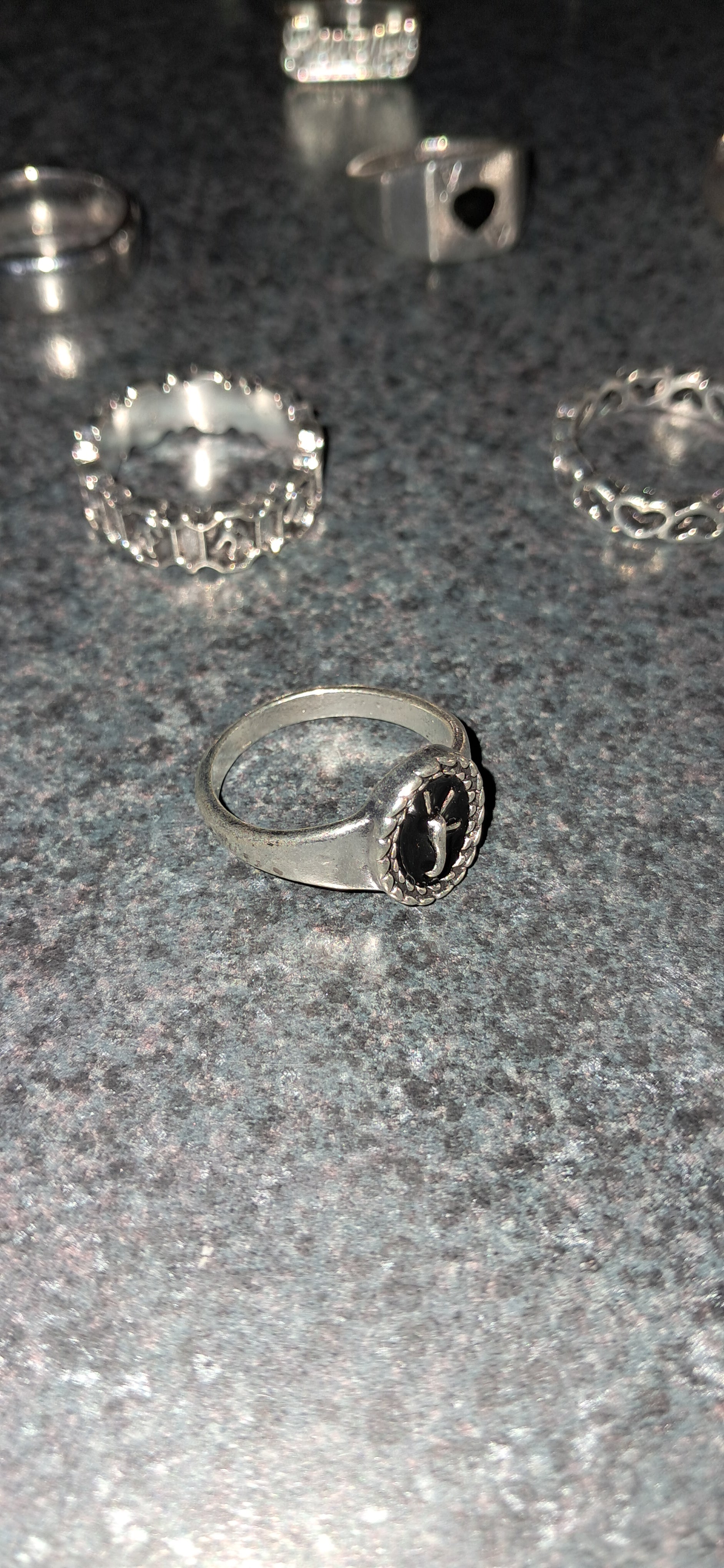 Unique Sterling Silver Look Rings - Perfect for the Bold Look! 🔥